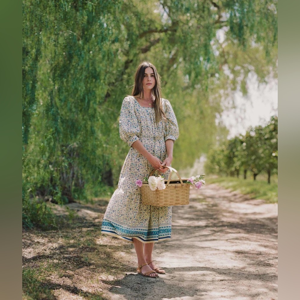 Christy Dawn Bianca Dress in Larkspur Ditsy